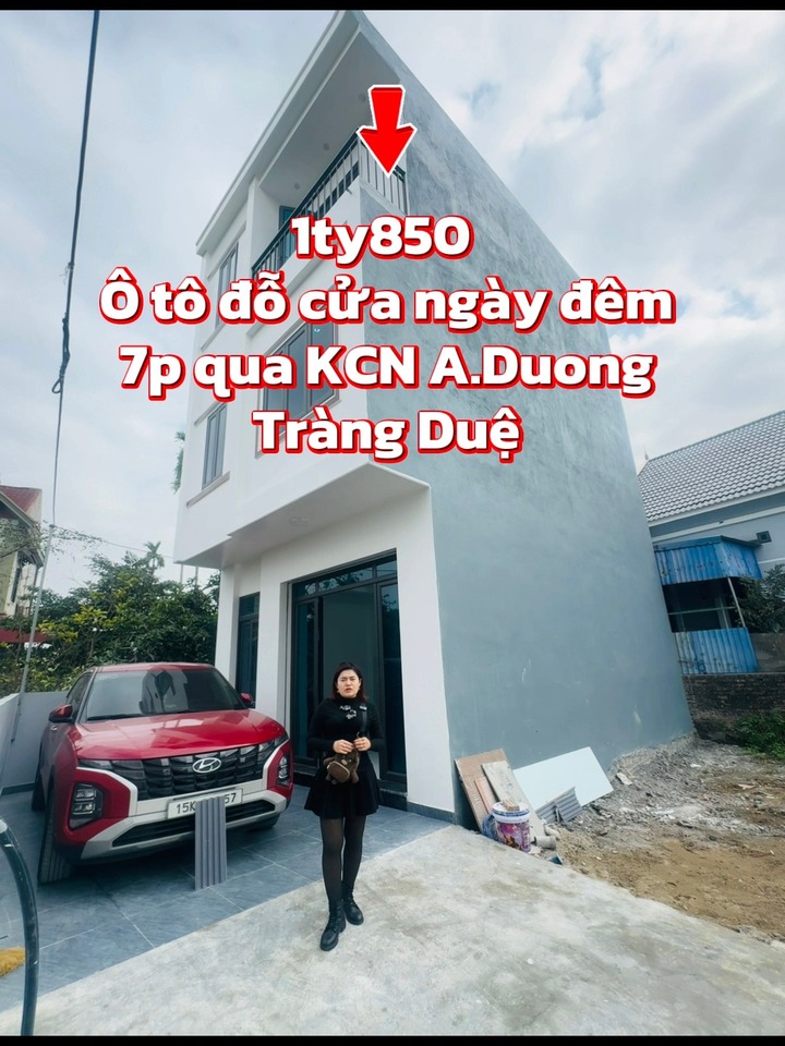 Nhà 3 Tầng Lê Lợi, An Dương 40m² - Ô tô vào tận nhà!