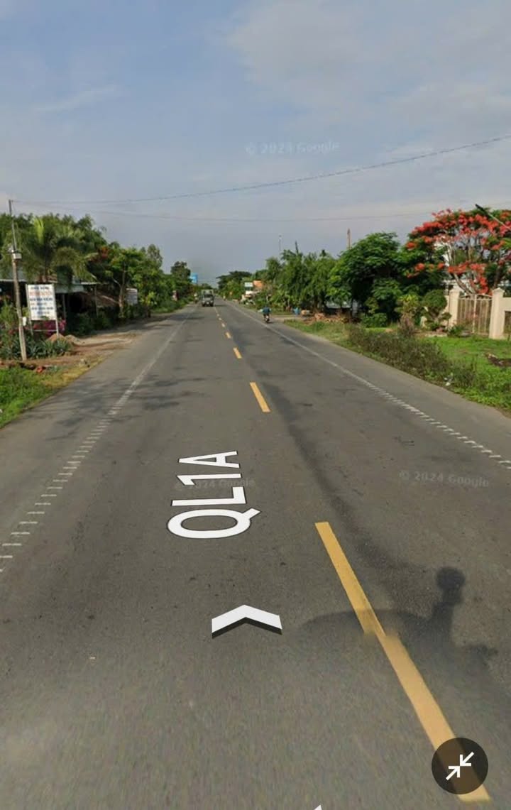 Mặt tiền QL1A Sóc Trăng 264m² - Giá đầu tư 7 tỷ - Kinh doanh đỉnh