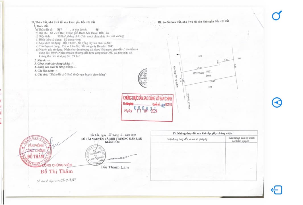 Nhà mặt tiền Phường Thành Công BMT 94m² giá 3.89 tỷ - Ô tô vào tận nhà!
