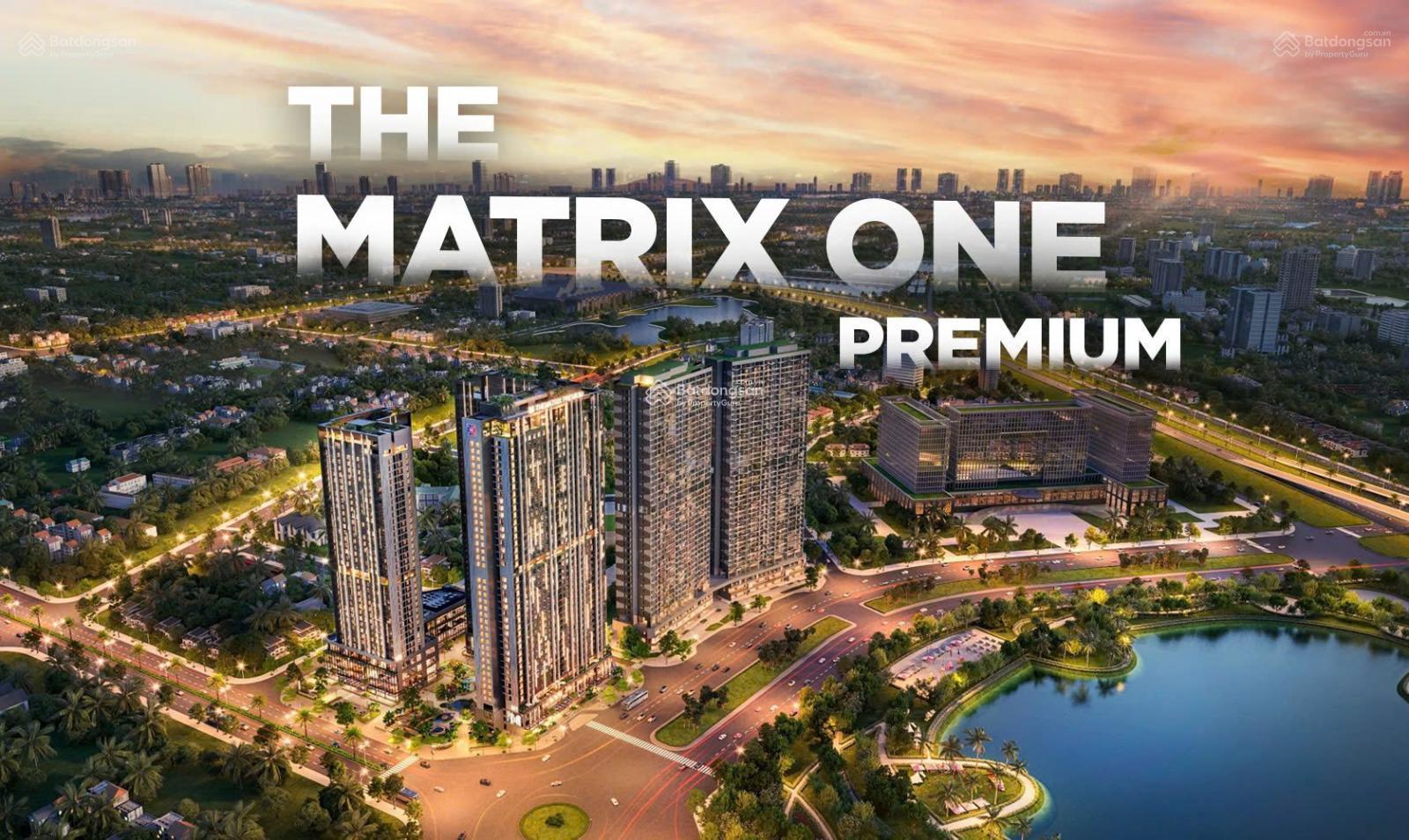Chung cư The Matrix One Hà Nội: Căn hộ 76m² - 149m², giá từ 8.x tỷ - Sẵn sổ đỏ!