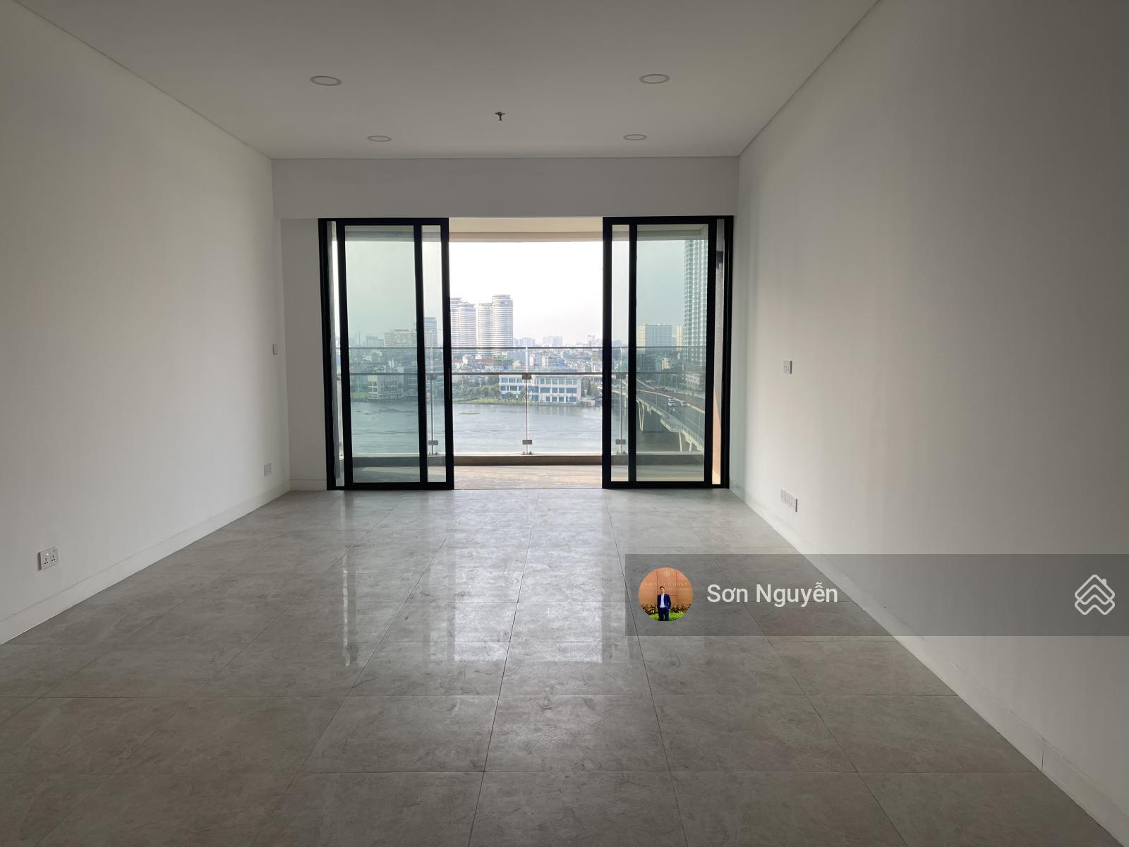 Cho thuê căn hộ The River Thủ Thiêm 202m² 4PN - View sông Sài Gòn triệu đô