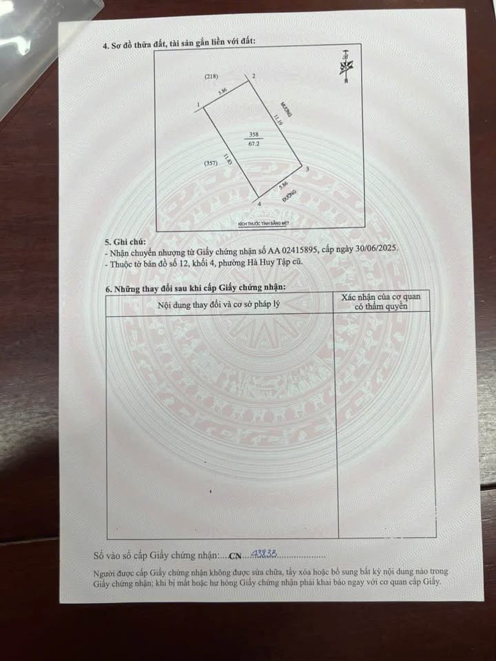 Nhà phố Mặt tiền Hà Huy Tập, TP Vinh 65m² - Mặt tiền kinh doanh đắc địa!