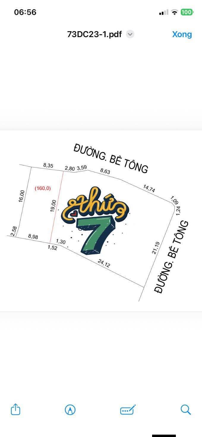 Đất thổ cư Nghi Trung, Nghi Lộc 160m² - Sổ đỏ sẵn sàng, giá chỉ 900 triệu