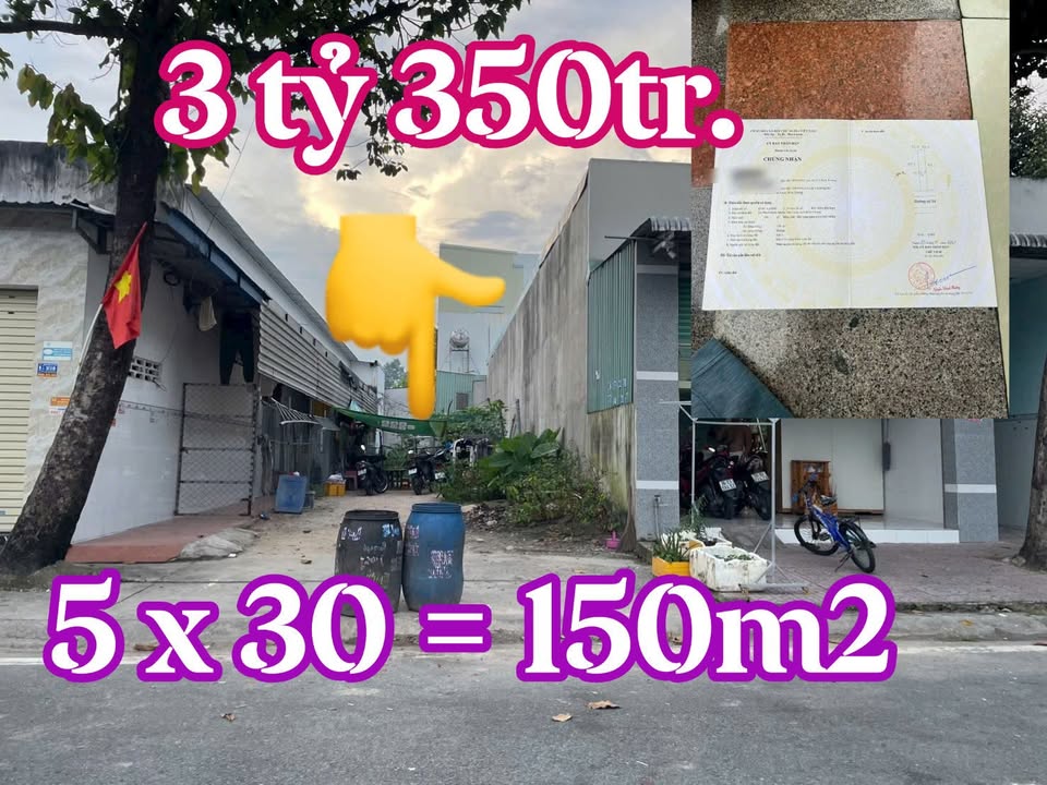 Bán Đất TĐC Phú Chánh B 150m² Hướng Nam - Giá 3.35 Tỷ