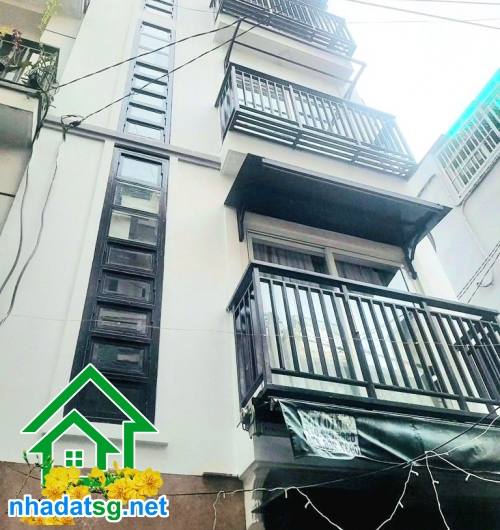 Nhà 5 Tầng Hẻm Xe Hơi Hồ Thị Kỷ, Q10 - 23m², 6.4 Tỷ, Dòng Tiền 17tr/tháng