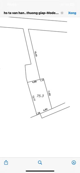 Đất nền Thượng Giáp, Thường Tín 75m² - Sổ đỏ chính chủ 2.05 tỷ
