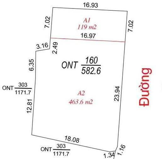 Đất Nghi Xá Nghi Lộc 119m² - Kinh doanh đắc địa!