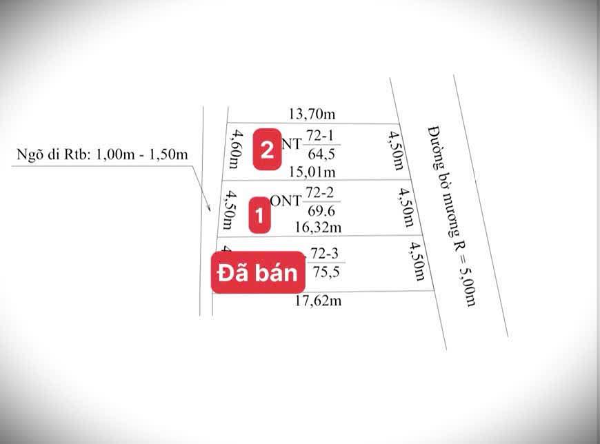 Đất nền Mỹ Đức, An Lão 64.5m² – Sổ đỏ chính chủ, tiềm năng sinh lời!