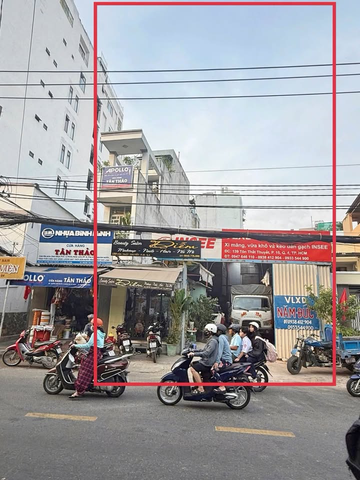 Nhà Mặt Tiền Tôn Thất Thuyết Quận 4 - 257m² Kinh Doanh Sầm Uất