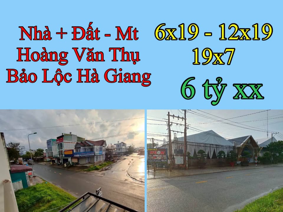Nhà Mặt Tiền Hoàng Văn Thụ Bảo Lộc 114m² - Mặt tiền kinh doanh hiệu quả!