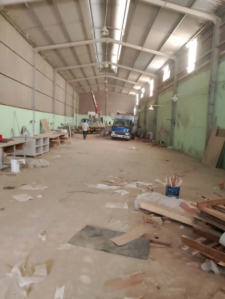 Cho thuê xưởng 600m² Tân Uyên, Bình Dương - Sẵn sàng hoạt động