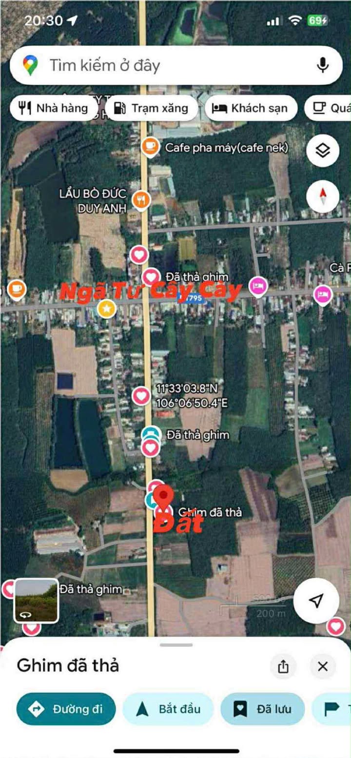 Bán đất mặt tiền ĐT 793 Tây Ninh 2555m² - Tiềm năng tăng giá cao