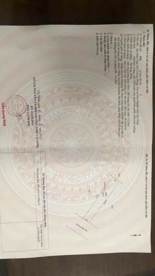 Đất nền Hòa Thành 160m² giá 480 triệu - Tiềm năng tăng giá!