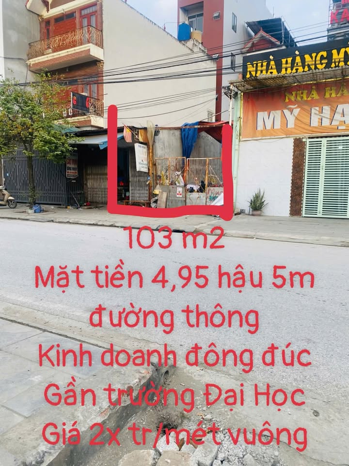Đất nền Khu Ngoại Giao Đoàn 103m² - Sổ đỏ chính chủ, tiềm năng sinh lời!