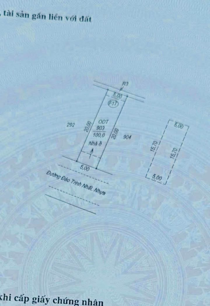 Nhà mặt tiền Đào Trinh Nhất, Lộc Ninh 100m² - Mặt tiền kinh doanh đắc địa!