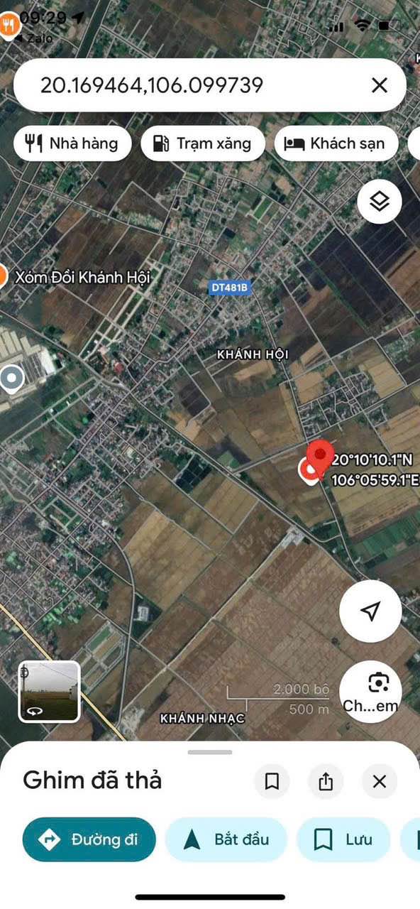 Đất nền Khánh Hội Yên Khánh 180m² giá 1 tỷ - Sổ đỏ chính chủ