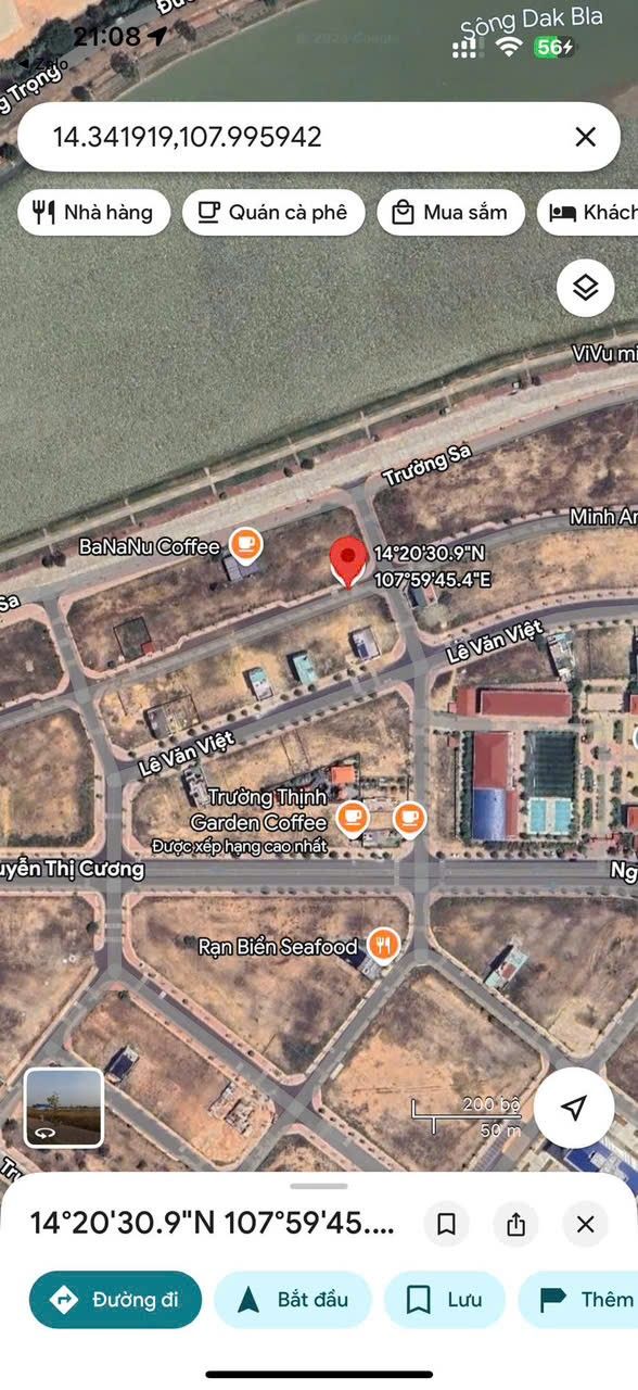 Đất Vàng Kon Tum - Mặt Tiền Nguyễn Thị Cái Nam Đakbla 396m² Giá 2.x Tỷ