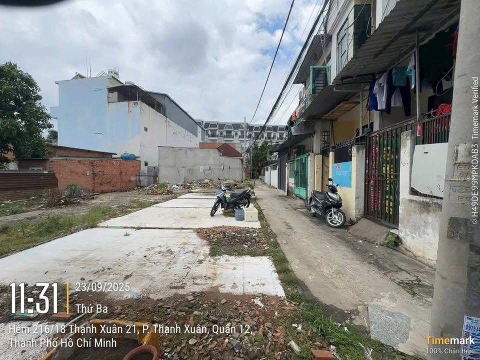 Bán Đất Picity Quận 12 - 57m² Thổ Cư, Sổ Hồng Riêng - Giá 2.75 Tỷ