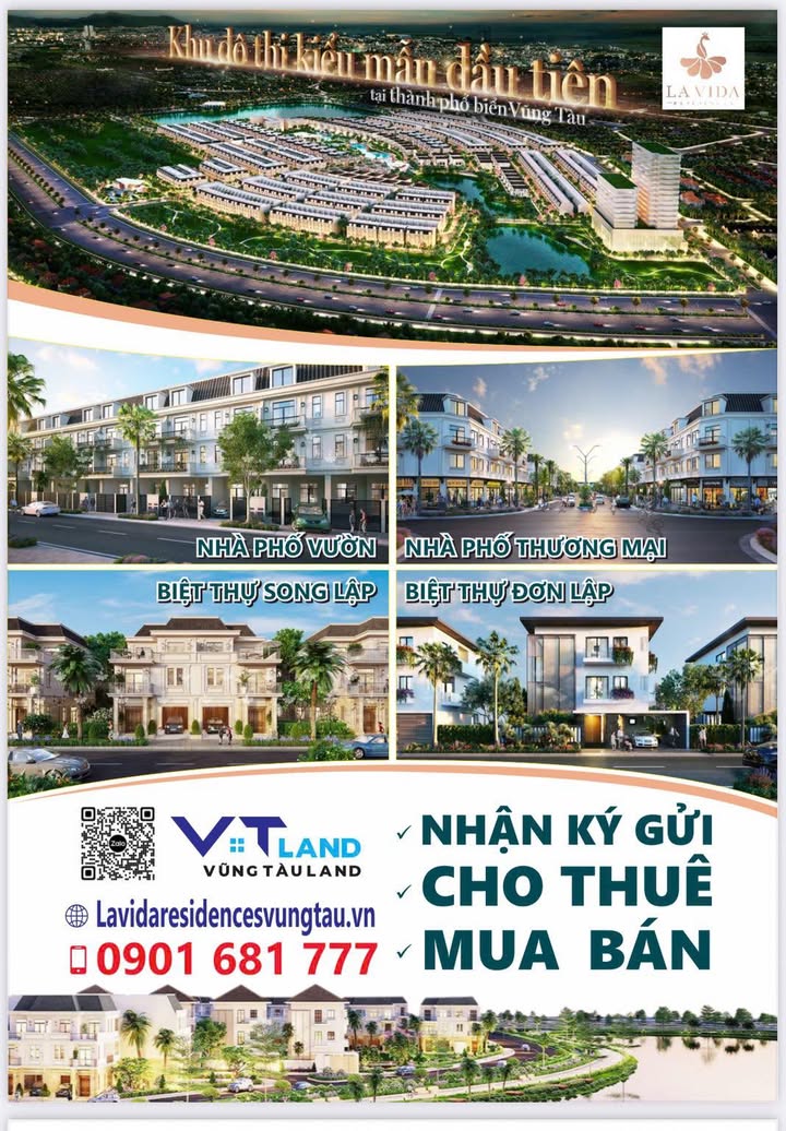 Biệt thự La Vida Residences Vũng Tàu - Nghỉ dưỡng lý tưởng!
