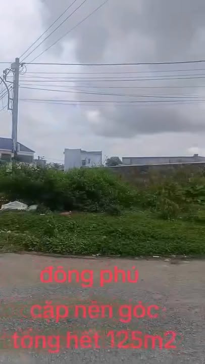 Đất nền Đường Số 1, Châu Thành A 125m² - Sổ hồng chính chủ!