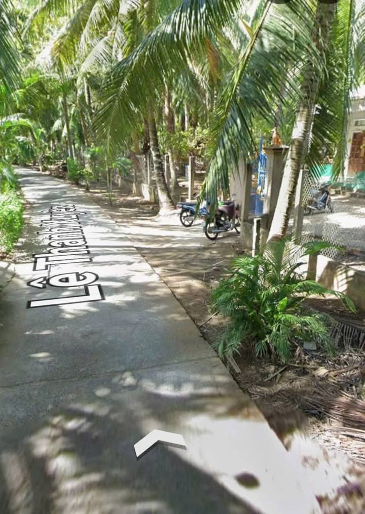 Bán Đất Vườn 1078m² Mặt Tiền Lộ Đan Lê Thánh Xuyên, Vĩnh Long - Giá 700 Triệu