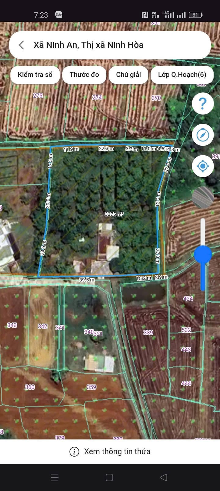 Đất nền Ninh Hòa, Khánh Hòa 3354m² giá 4 tỷ - Sổ đỏ chính chủ!