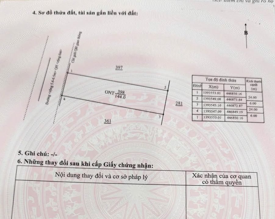 Đất nền Buôn Kbu Hòa Khánh 144m² 650 triệu - Sổ đỏ chính chủ