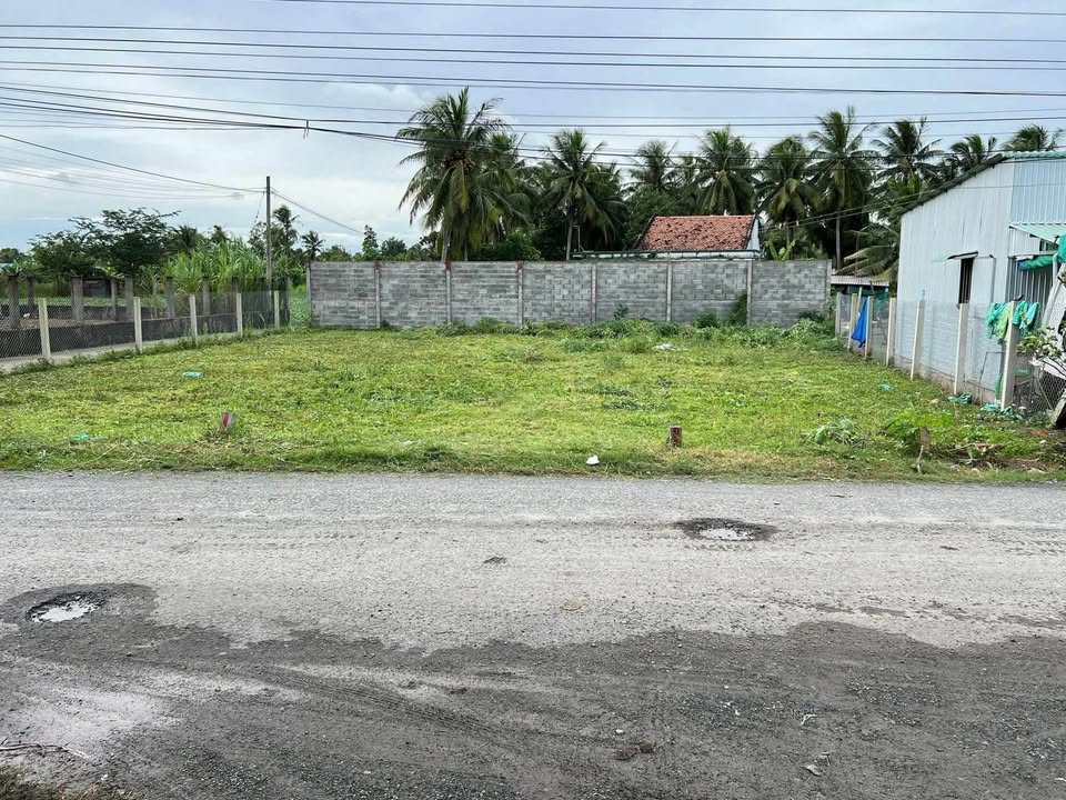 Bán đất 157m² mặt tiền Huyện lộ 20, Gò Công Tây - Sổ hồng sẵn