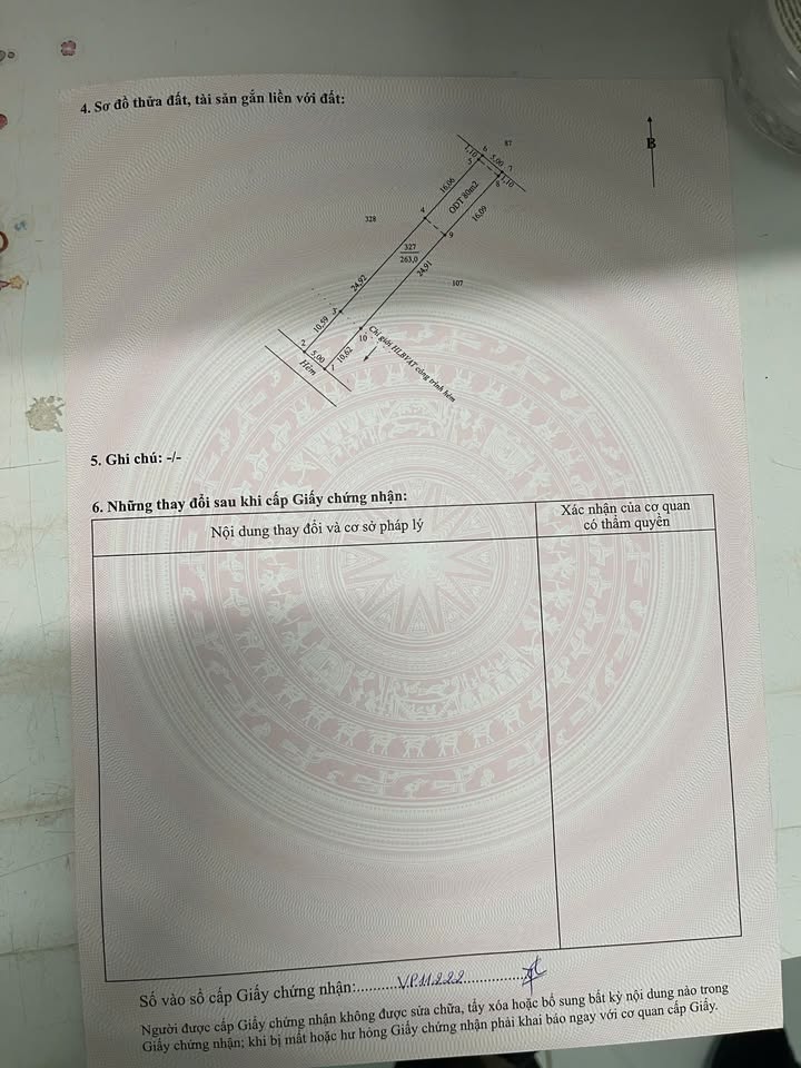 Bán đất nền Thốt Nốt Cần Thơ 258m² giá 400 triệu - Sổ hồng sẵn