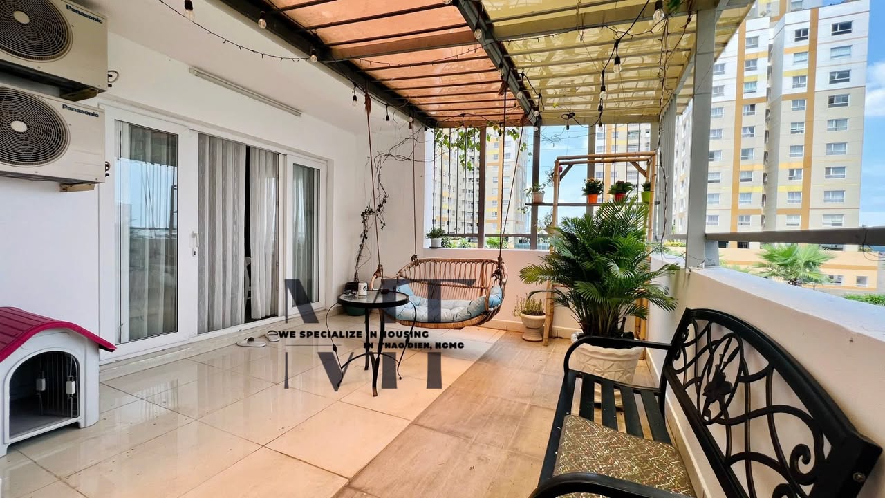 Penthouse 1PN Thảo Điền - 16 Triệu/tháng, Full Dịch Vụ Cao Cấp