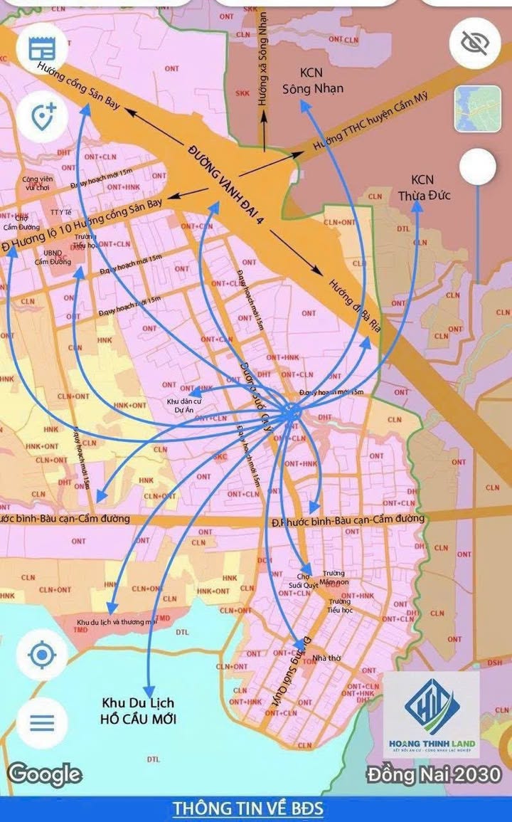 Đất nền Long Thành 4199m² - Tiềm năng tăng giá vượt trội!