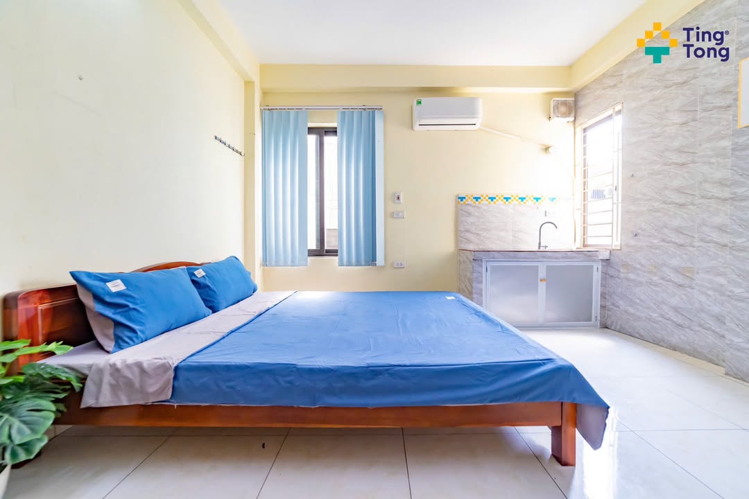 Cho thuê phòng studio Mễ Trì Hạ 25m² - Full nội thất, giá 3.45 triệu