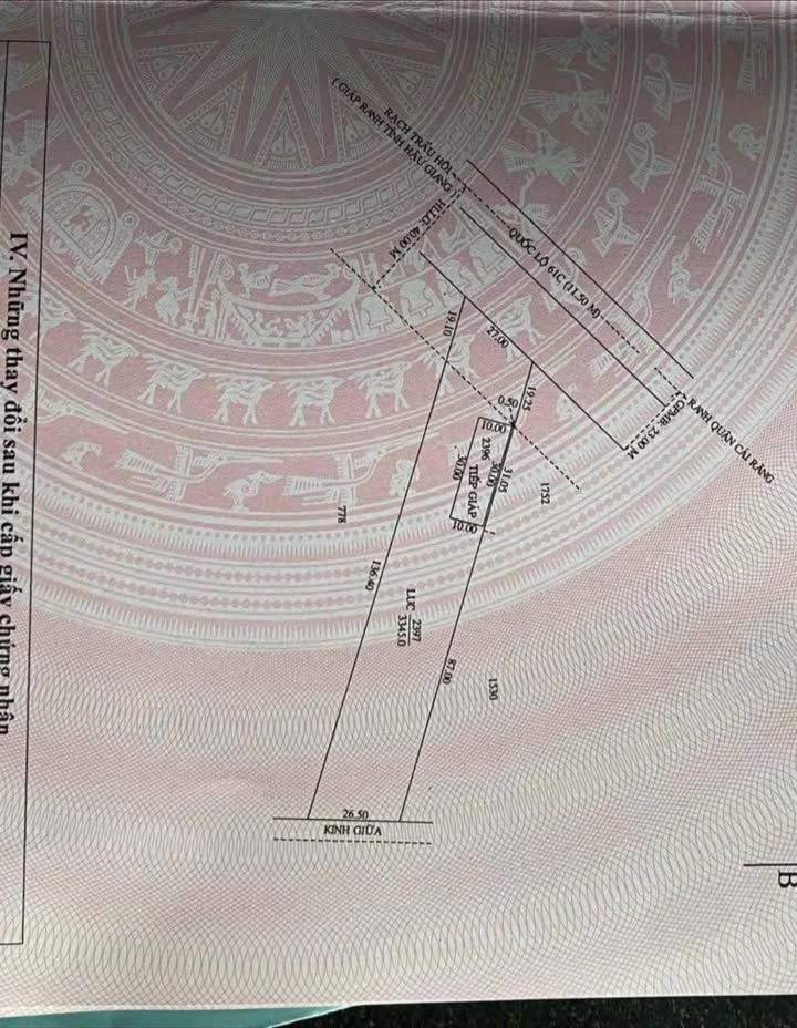 Bán Đất Mặt Tiền QL61C Phong Điền 3645m² - Giá Tốt Xây Kho Xưởng