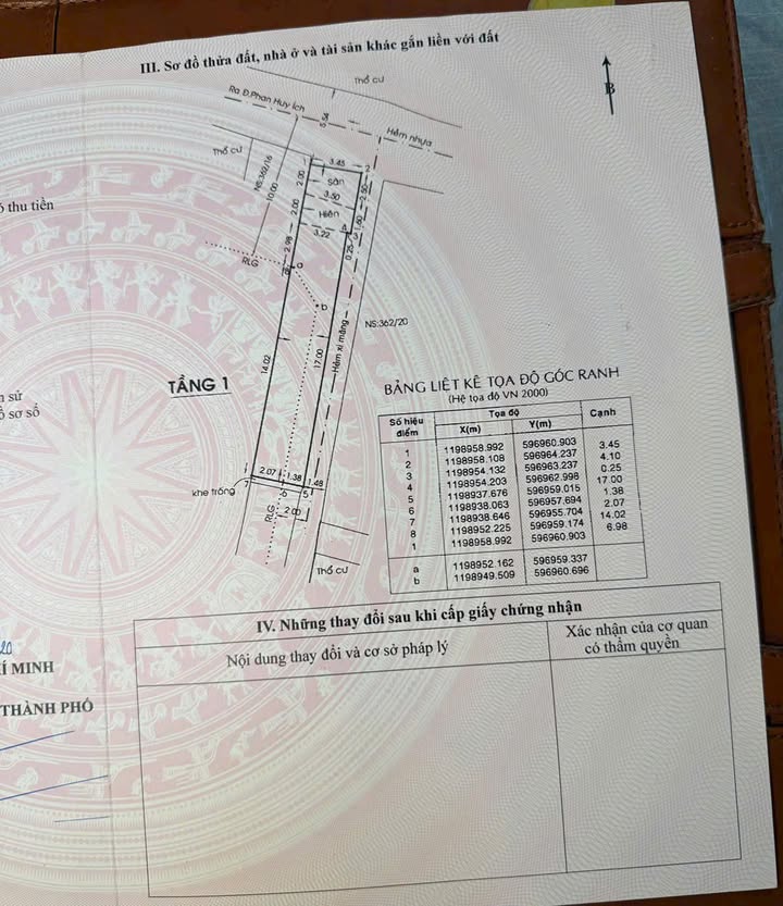 Nhà Riêng Gò Vấp 70.6m² Giá 5.26 Tỷ - Căn Góc 2 Mặt Tiền, Ô Tô Vào Tận Nhà!