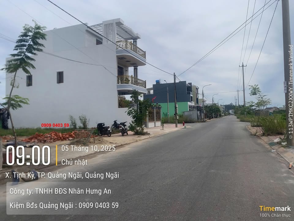 Đất Nền 104.5m² Trục Chính KDC Tịnh Kỳ - Sổ Hồng Riêng, Giá 1.2 Tỷ