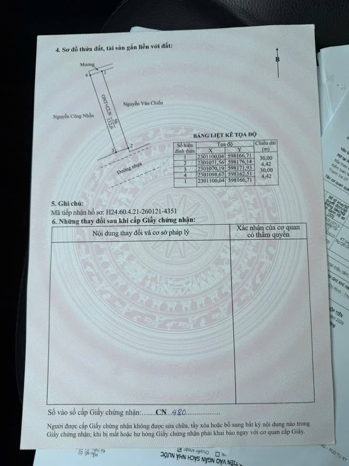 Đất nền An Thanh, Thanh Hà, Hải Dương 132.6m² - Sổ đỏ chính chủ