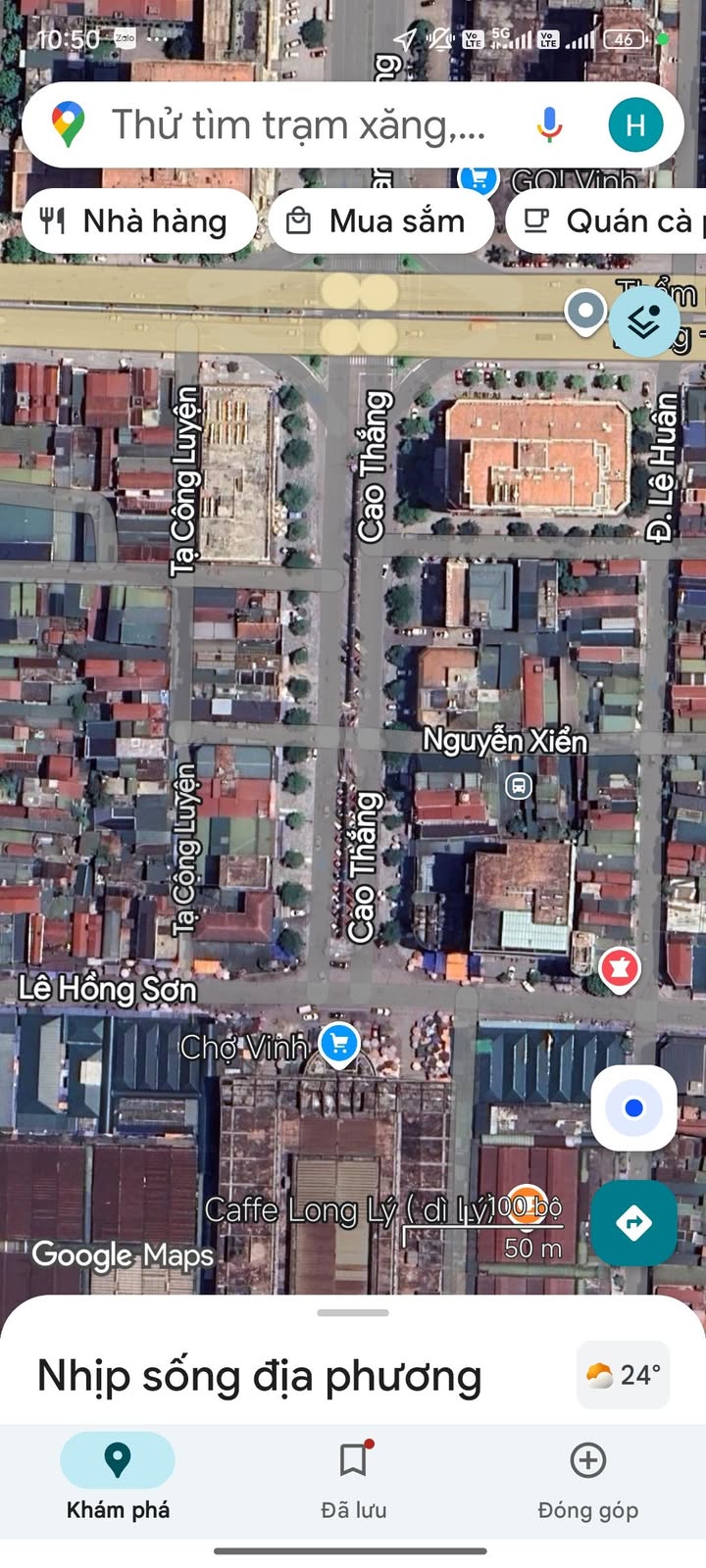 Nhà 4.5 Tầng Mặt Tiền Kinh Doanh Cao Thắng, Vinh - 90m², 13 Tỷ