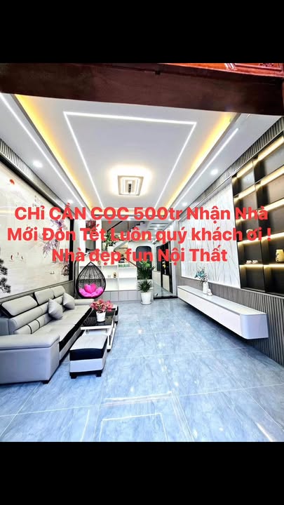 Nhà 3 Lầu KDC Chương Dương - 90m² Full Nội Thất Cao Cấp, Sẵn Sàng Đón Tết