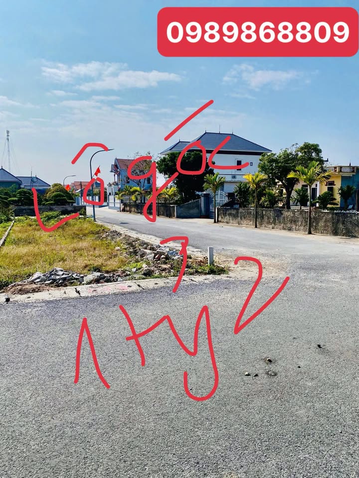 Đất Lô Góc 110m² Trung Tâm Xã Trung Tú, Ứng Hòa - Sổ Đỏ Full Thổ Cư