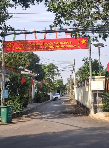 Đất thổ cư Chánh Nghĩa 124.8m² - Hướng Tây Bắc, Sổ hồng sẵn sàng