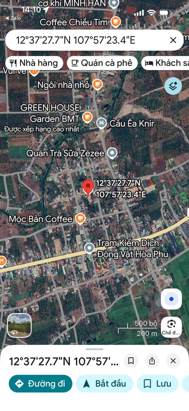 Đất nền Hòa Phú, Buôn Ma Thuột 358m² - Sổ đỏ thổ cư, giá 850 triệu