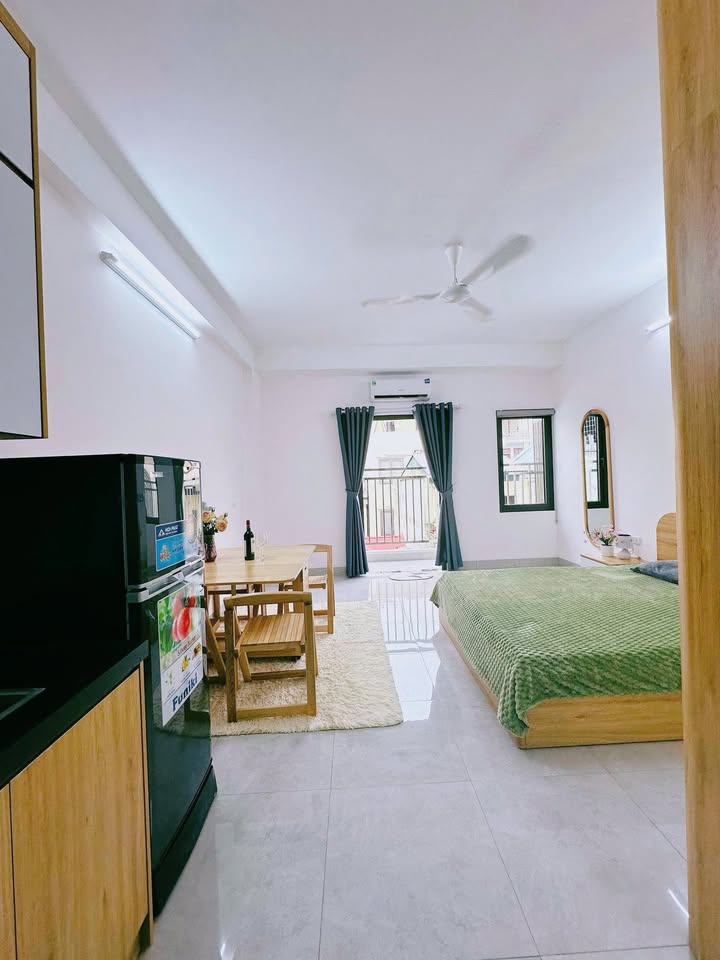 Cho thuê Căn hộ Studio 38m² Trung Kính, Cầu Giấy - Full nội thất, giá 7 triệu