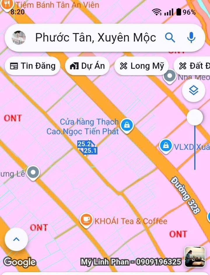 Đất + Nhà Phố Phước Tân, Xuyên Mộc 400m² - Đầu tư sinh lời!