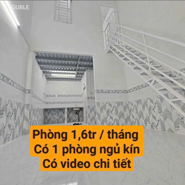 Cho thuê nhà trọ mới xây 2PN/1.6tr/tháng, gần Rạch Súc, Cần Thơ