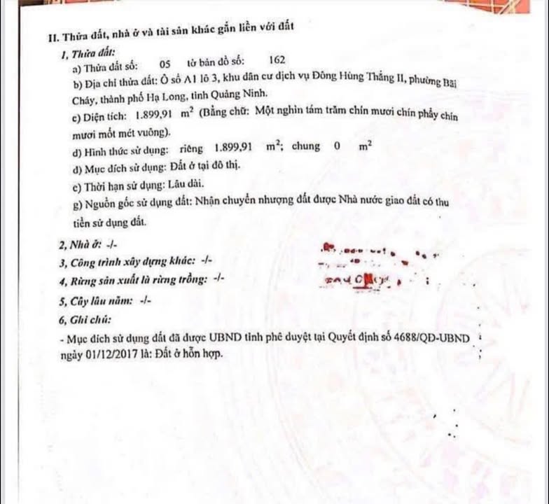 Đất Góc Đại Lộ Marina Bãi Cháy 1899m² - Sẵn Sàng Xây Khách Sạn 26 Tầng