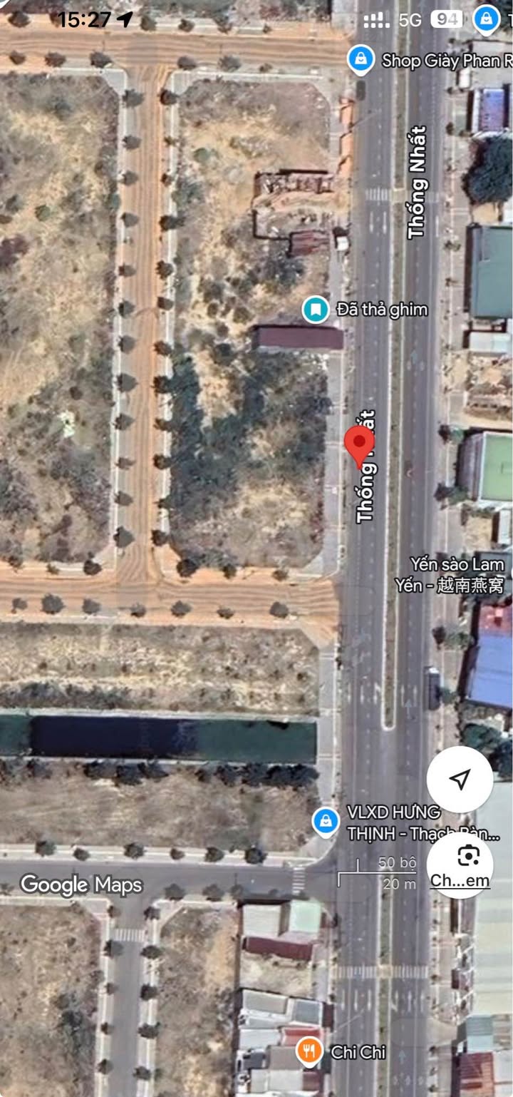 Đất nền TĐC Long Bình 100m² đường Thống Nhất - Sổ đỏ chính chủ!