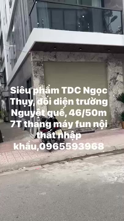 Nhà phố Ngọc Thụy Long Biên 50m² - Mặt tiền kinh doanh đắc địa!