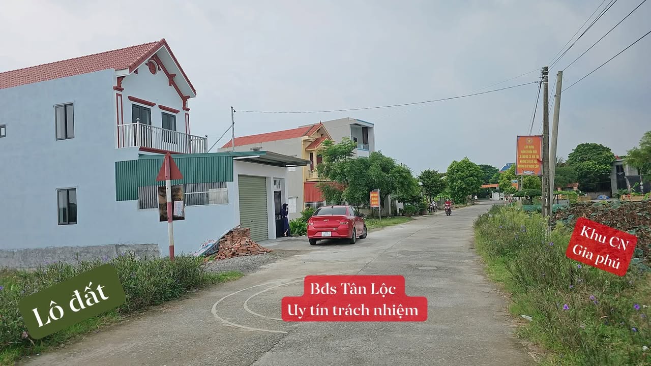 Đất nền Gia Phú, Gia Viễn 120m² - Sổ đỏ chính chủ!