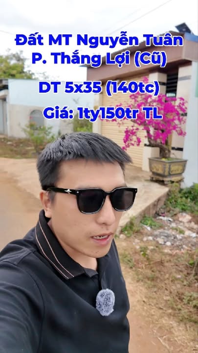 Đất MT Nguyễn Tuân, Pleiku 175m² - Vị trí đắc địa, Giá đầu tư 1.15 tỷ