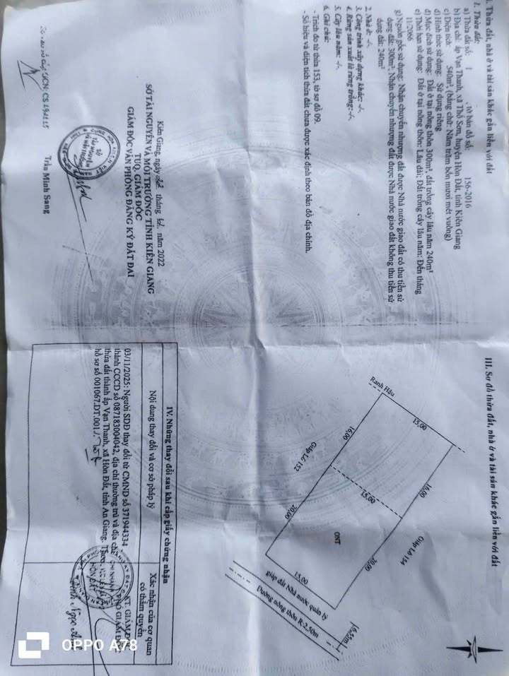 Đất nền Bình Chánh 300m² - Giá đầu tư tốt, sổ đỏ chính chủ!